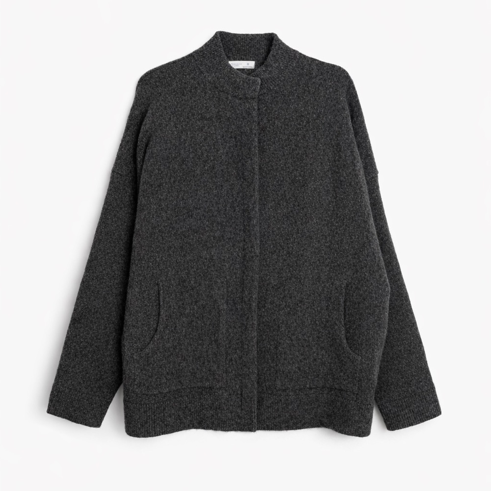 Primark Charcoal Bomber Style Cardigan